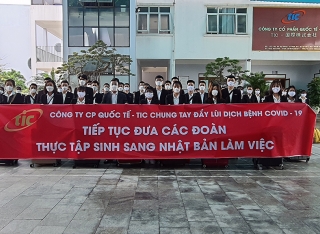 Thực Tập Sinh bay sang Nhật Bản sau đại dịch Covid-19